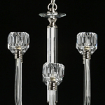 Люстра с 8-ю лампами и гранеными стеклянными плафонами Prism Gala варинант исполнения - 9 | Loft Concept в Ижевске