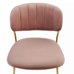 Стул Singer Chair без подлокотников Розовый Велюр варинант исполнения - 5 | Loft Concept в Ижевске