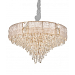 Люстра с каскадом из прозрачного хрусталя Constant Sparks варинант исполнения - 8 | Loft Concept в Ижевске