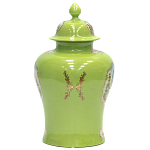 Фарфоровая ваза с крышкой Eden Garden варинант исполнения - 3 | Loft Concept в Ижевске