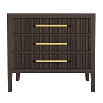 Тумба Primo  с тремя ящиками шпон темный орех варинант исполнения - 1 | Loft Concept в Ижевске