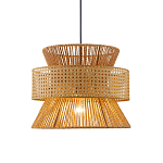 Подвесной светильник с абажуром из натуральных материалов Light Inside the Cell варинант исполнения - 1 | Loft Concept в Ижевске