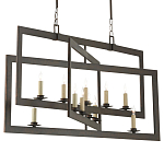 Люстра из пересекающихся прямоугольных элементов Intersecting Rectangles варинант исполнения - 3 | Loft Concept в Ижевске