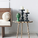 Статуэтка в виде артишока из зелёной керамики с глянцевыми лепестками Artichoke Decor  варинант исполнения - 5 | Loft Concept в Ижевске