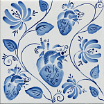 Плитка с узором Сердце варинант исполнения - 2 | Loft Concept в Ижевске