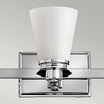 Бра для ванных комнат с белыми стеклянными конусными плафонами Hinkley варинант исполнения - 2 | Loft Concept в Ижевске