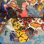 Мебельная ткань Велюр Simpsons in Paradise Т4-88 варинант исполнения - 1 | Loft Concept в Ижевске