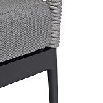 Кресло уличное темно-серое Street Bliss варинант исполнения - 5 | Loft Concept в Ижевске