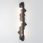 Бра вертикальное с черными кругами и квадратами Gravyura варинант исполнения - 5 | Loft Concept в Ижевске