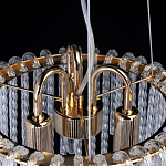 Люстра с подвесными рифлеными стеклянными трубками Nembus варинант исполнения - 18 | Loft Concept в Ижевске