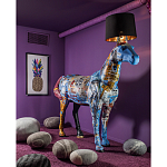 Большой Торшер Лошадь с ручной авторской росписью Feral Stallion варинант исполнения - 1 | Loft Concept в Ижевске