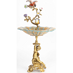 Фарфоровая чаша Фонтан птиц Verena варинант исполнения - 3 | Loft Concept в Ижевске