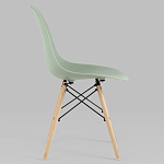 Пластиковый стул на ножках из массива бука Eames Mint варинант исполнения - 2 | Loft Concept в Ижевске