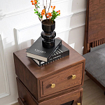 Тумбочка прикроватная с ящиком и дверцей Робот Robot Desk варинант исполнения - 5 | Loft Concept в Ижевске