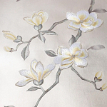 Обои Magnolia Canopy Colourway SC-288 on Natural Mica metallic silk варинант исполнения - 1 | Loft Concept в Ижевске