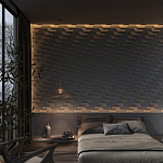 Гипсовая 3D Панель FIN варинант исполнения - 2 | Loft Concept в Ижевске