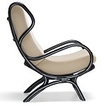 Дизайнерское кресло из ротанга Gio Ponti CONTINUUM D.163.7 BY BONACINA 1889 Armchair варинант исполнения - 7 | Loft Concept в Ижевске