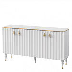 Консоль с дверками и белым рельефным фасадом Expanses of Beauty варинант исполнения - 2 | Loft Concept в Ижевске