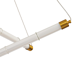 Светодиодная люстра Trumpet Tube Brass  варинант исполнения - 3 | Loft Concept в Ижевске