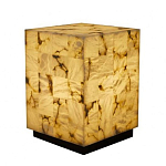 Торшер прямоугольный из натурального камня Calcite Geometry варинант исполнения - 6 | Loft Concept в Ижевске