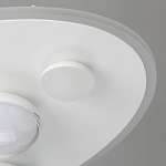 Потолочный светильник овальной формы белого цвета с 7-ю лампами Lunar Pebbles варинант исполнения - 9 | Loft Concept в Ижевске