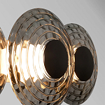 Бра из трех стеклянных фактурных дисков Eyepiece варинант исполнения - 2 | Loft Concept в Ижевске