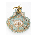 Блюдо с бронзовым ангелом Porcelain Angels of Paradise варинант исполнения - 3 | Loft Concept в Ижевске