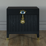 Сундук Eye Elsa Dreams Black варинант исполнения - 4 | Loft Concept в Ижевске