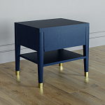 Прикроватная тумбочка с ящиком Elsa Dreams Blue варинант исполнения - 4 | Loft Concept в Ижевске