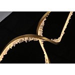 Подвесной светильник обрамленный элементами в виде кристаллов Smooth Shine варинант исполнения - 4 | Loft Concept в Ижевске