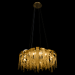 Люстра круглая подвесная с металлическими дугами и длинными цепочками 80 см Atlantis Chain варинант исполнения - 13 | Loft Concept в Ижевске