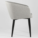 Мягкое кресло на металлических ножках Shaggy Grey варинант исполнения - 2 | Loft Concept в Ижевске