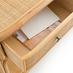 Консоль из плетеного ротанга с ящиками Armelle Rattan Console варинант исполнения - 4 | Loft Concept в Ижевске