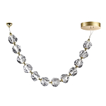 Подвесной светильник из прозрачных шаров Bubbles Bocci варинант исполнения - 5 | Loft Concept в Ижевске