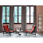 Дизайнерское кресло с подлокотниками из массива дерева Gio Ponti D.156.3 Armchair варинант исполнения - 3 | Loft Concept в Ижевске