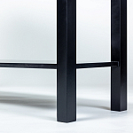 Черная консоль с выдвижными ящиками Monica варинант исполнения - 4 | Loft Concept в Ижевске