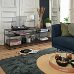 ТВ-тумба стальная с полками Chad TV-Stand варинант исполнения - 5 | Loft Concept в Ижевске