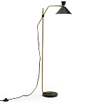 Торшер с поворотным плафоном Davy Brass Floor Lamp варинант исполнения - 1 | Loft Concept в Ижевске