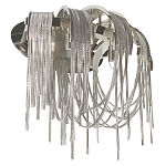 Бра с металиическими цепочками и дугообразными элементами Atlantis Chain варинант исполнения - 5 | Loft Concept в Ижевске