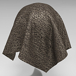 Мебельная ткань Шенилл коричневый цвет 138 см T4-41 варинант исполнения - 4 | Loft Concept в Ижевске