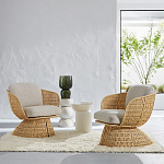 Приставной столик белого цвета Bead варинант исполнения - 4 | Loft Concept в Ижевске