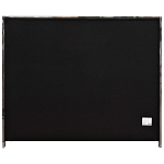 Кровать двуспальная серая с высоким мягким изголовьем Heart of the Bedroom варинант исполнения - 4 | Loft Concept в Ижевске