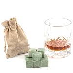 Камни для охлаждения виски из натурального камня жадеит Natural Stone Cube варинант исполнения - 5 | Loft Concept в Ижевске