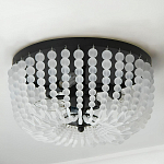 Потолочный светильник круглый с стеклянными бусинами Uniformity варинант исполнения - 3 | Loft Concept в Ижевске