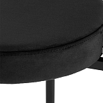 Табурет с мягким круглым сиденьем RIO Black варинант исполнения - 3 | Loft Concept в Ижевске