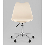 Офисный стул на металлическом основании EGGERY Beige пластик варинант исполнения - 5 | Loft Concept в Ижевске