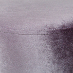 Пуф фиолетовый велюр на золотом металлическом основании Golden Belt варинант исполнения - 4 | Loft Concept в Ижевске