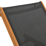 Шезлонг из текстиля и эвкалипта Power of Nature варинант исполнения - 5 | Loft Concept в Ижевске