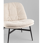 Кресло лаунж Tail молочный варинант исполнения - 2 | Loft Concept в Ижевске