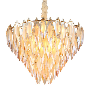 Хрустальная Люстра Feather Золото